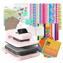 【Best Deal】HTVRONT Auto Heat Press 2+Great Value Bundle