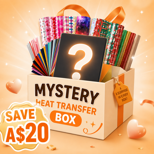 Patterned HTV Mystery Box - All In One Materials Box(Save A$20)