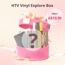 HTV Vinyl Explore Box (HTV + Random Material)
