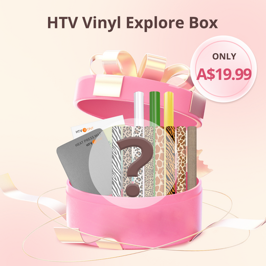 HTV Vinyl Explore Box (HTV + Random Material)