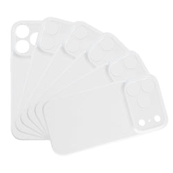 Sublimation Blank Glossy Phone Case Set - 6 Pcs,For H17 Phone Case Heat Press