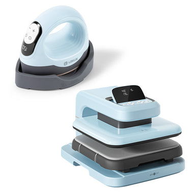 [Machine bundle]HTVRONT Auto Heat Press 2-15"x15" +Mini Heat Press 3 Machine