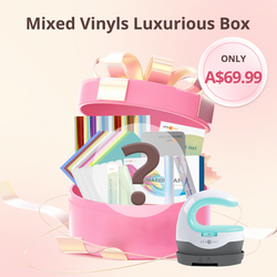 Mixed Vinyls Luxurious Box (MINI2 + Sublimation + Random Material)