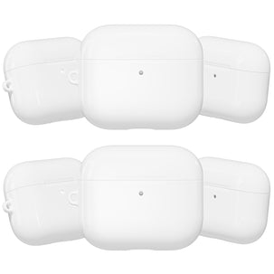 Sublimation Blank Glossy AirPods Set - 6 Pcs,For H17 Heat Press