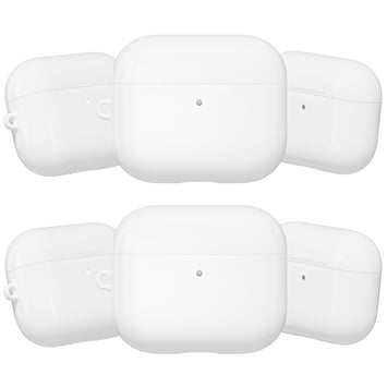 Sublimation Blank Glossy AirPods Set - 6 Pcs,For H17 Heat Press