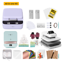 [All-In-One]HTVRONT Auto Heat Press 2+ H17 Phone Case Heat Press +Tumbler Heat Press all-in-one Bundle
