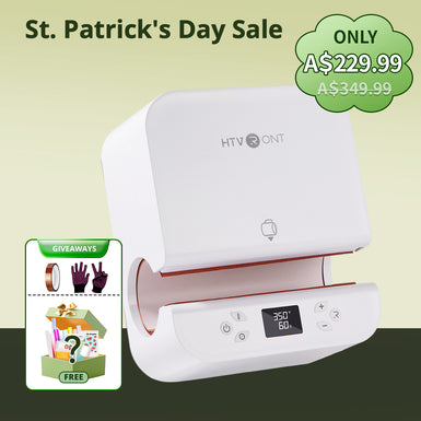 【St. Patrick's Day Deals】HTVRONT Auto Tumbler Heat Press Machine With Free LuckyBox- Sublimation Tumbler Heat Press,for Tumbler,Mug,Glass,Cup&Bottle 10-30oz