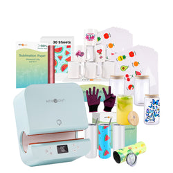 [Valentine's Day Offer] Auto Tumbler Heat Press Machine+Super Valued Bundle(30pcs Sublimation Paper+6pack Sublimation Mugs Blank-11oz+4Pack Glass 16oz+4Pack Tumbler Blank- 20oz+Sticker Paper*20+Mirror Metallic Adhesive Roll+Gloves≥A$228)