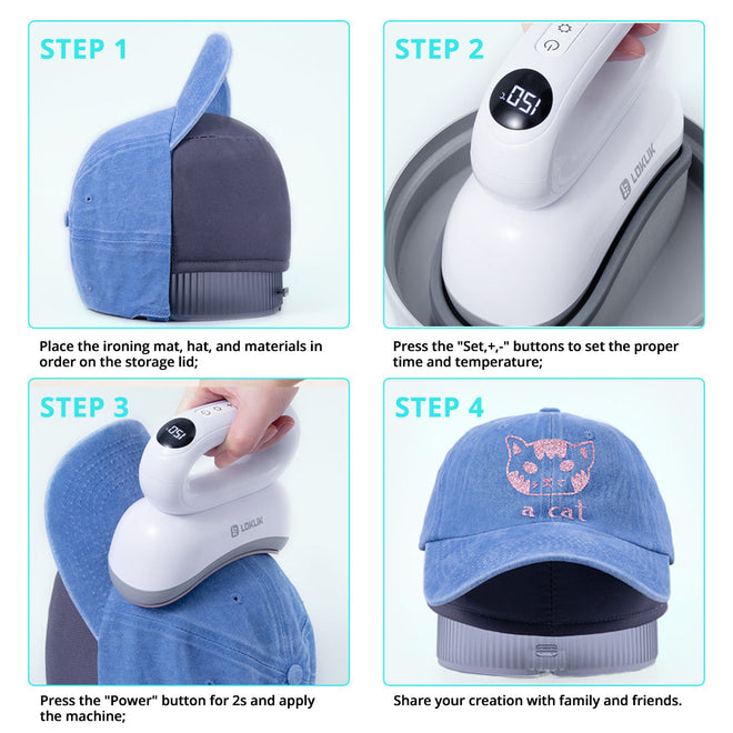 [All-in-One Bundle] Manual+Tumber+Hat Heat Press Machine + Great Accessories Bundle