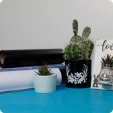Permanent Adhesive Vinyl Roll - 12"x30 Ft （4 Colors)
