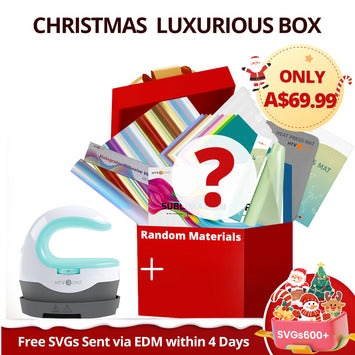 CHRISTMAS LUXURIOUS BOX（MINI2 + Permanent Vinyl+ Sublimation + Random Material）