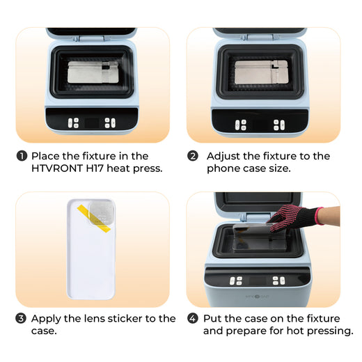 [Pre-Order] Universal Phone Case Fixture Set, Fit More Phone Cases,For H17 Heat Press