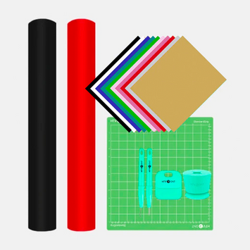 [HTV Basic Kit] HTV Vinyl & Basic Tools Bundle (Random Materials)