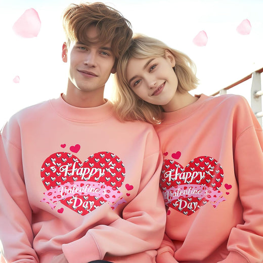 Patterned Valentine's Day Heat Transfer Vinyl Bundle - 12 * 10in (13 Sheets )