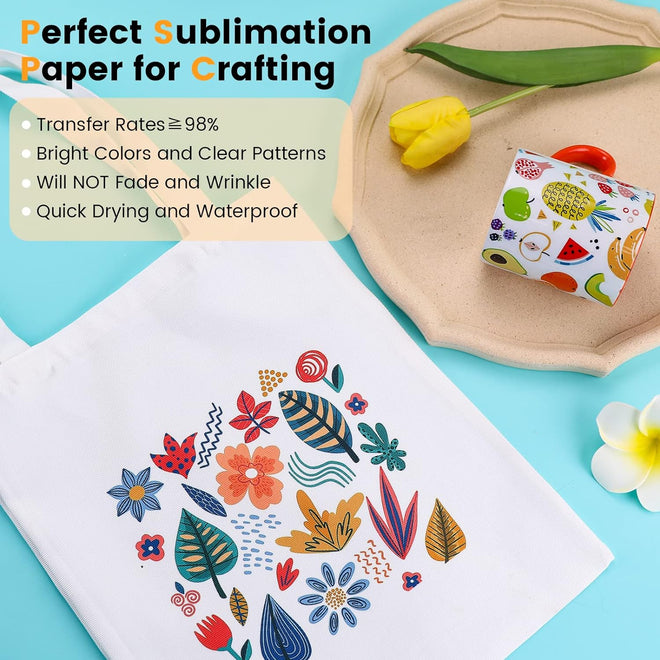 Sublimation Paper 8.5 x 11 inches - 30 Sheets/150 Sheets