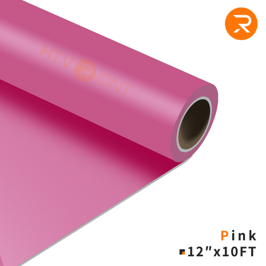 【Clearance】 Heat Transfer Vinyl Roll - 12"x10 Ft (21 Colors）