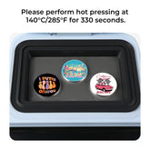 58mm Sublimation Badge For H17 Phone Case Heat Press - 3 Pcs