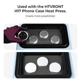 58mm Sublimation Badge For H17 Phone Case Heat Press - 3 Pcs