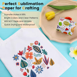 Sublimation Paper 8.5 x 14 inches - 30 Sheets 120g