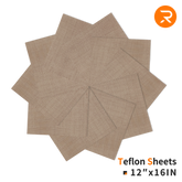 PTFE Teflon Sheet for Heat Press - 16" x 12"