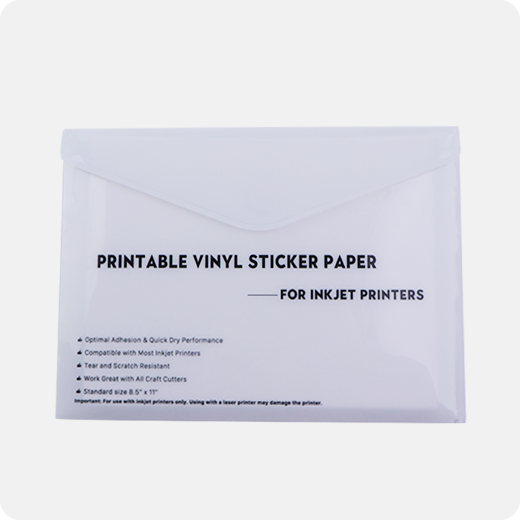 Matte Printable Vinyl Bundle - 8.5"x11" 15 sheets