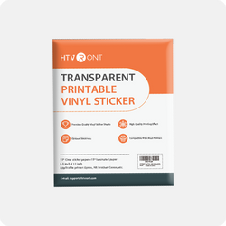 Clear Printable Vinyl Bundle - 8.5"x11" 30 sheets