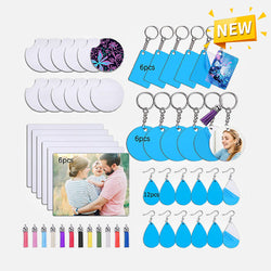 Sublimation Blanks Products Set - 42pcs