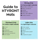 Cutting Mat Bundle - 12" x 12" 3 Pack (3 Assorted Colors)