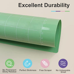 Cutting Mat Bundle - 12" x 12" 5 Pack (4 Assorted Colors)