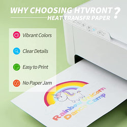 Light Heat Transfer Paper - 8.5" X 11" 6 Pack