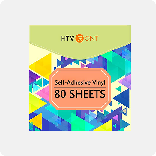 Adhesive Vinyl Bundle - 12" x 12" 80 pack (45 Assorted colors)