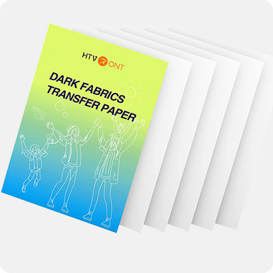 Heat Transfer Paper for Dark Fabric - 8.5" X 11" 6 Pack