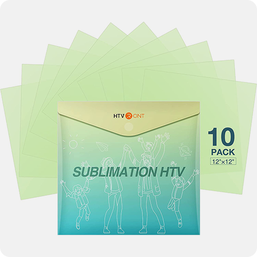 Clear HTV Vinyl for Sublimation - 12