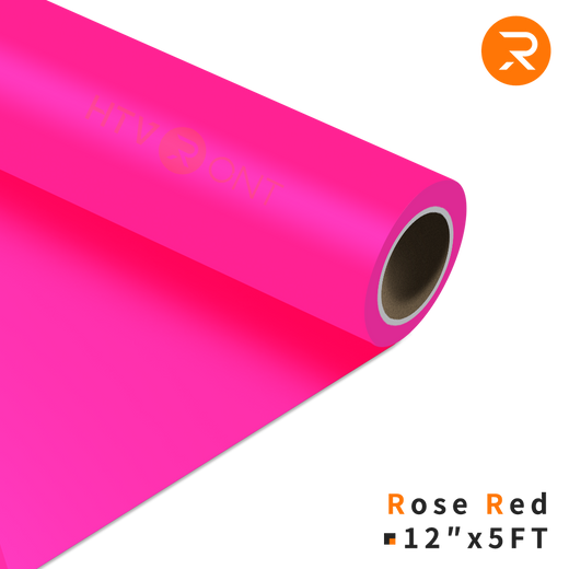 Heat Transfer Vinyl Roll - 12"x5 Ft (36 Colors）