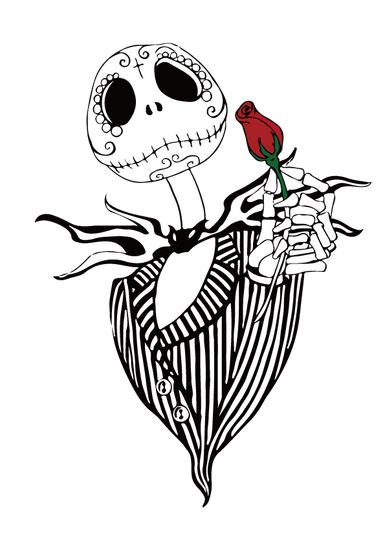 【MEMBER ONLY】HTVRONT Free SVG File for Download - Skull with Rose