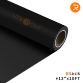 Heat Transfer Vinyl Roll - 12"x10 Ft (36 Colors）