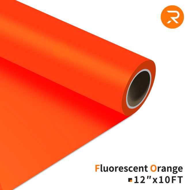 Heat Transfer Vinyl Roll - 12"x10 Ft (36 Colors）