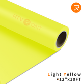 Heat Transfer Vinyl Roll - 12"x10 Ft (36 Colors）