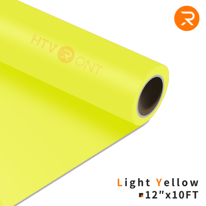 Heat Transfer Vinyl Roll - 12"x10 Ft (36 Colors）