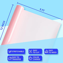 UV Color Changing Heat Transfer Vinyl - 12" x 5ft [Special]