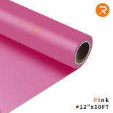 Heat Transfer Vinyl Roll - 12"x10 Ft (36 Colors）
