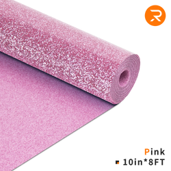 Glitter Heat Transfer Vinyl Roll - 10"x8 Ft (8 Colors)