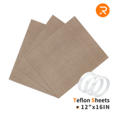 PTFE Teflon Sheet for Heat Press - 16" x 12"
