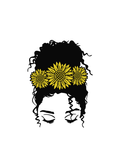 【MEMBER ONLY】HTVRONT Free SVG File for Download - Sunflower-Girl