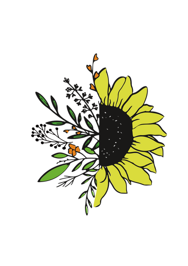 【MEMBER ONLY】HTVRONT Free SVG File for Download - Sunflower