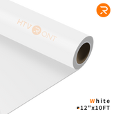 Heat Transfer Vinyl Roll - 12"x10 Ft (36 Colors）