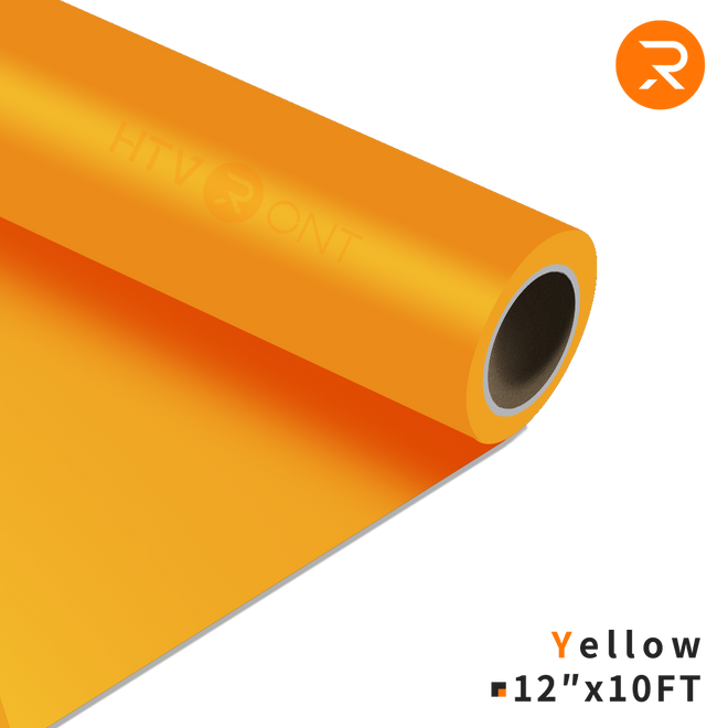 Heat Transfer Vinyl Roll - 12"x10 Ft (36 Colors）